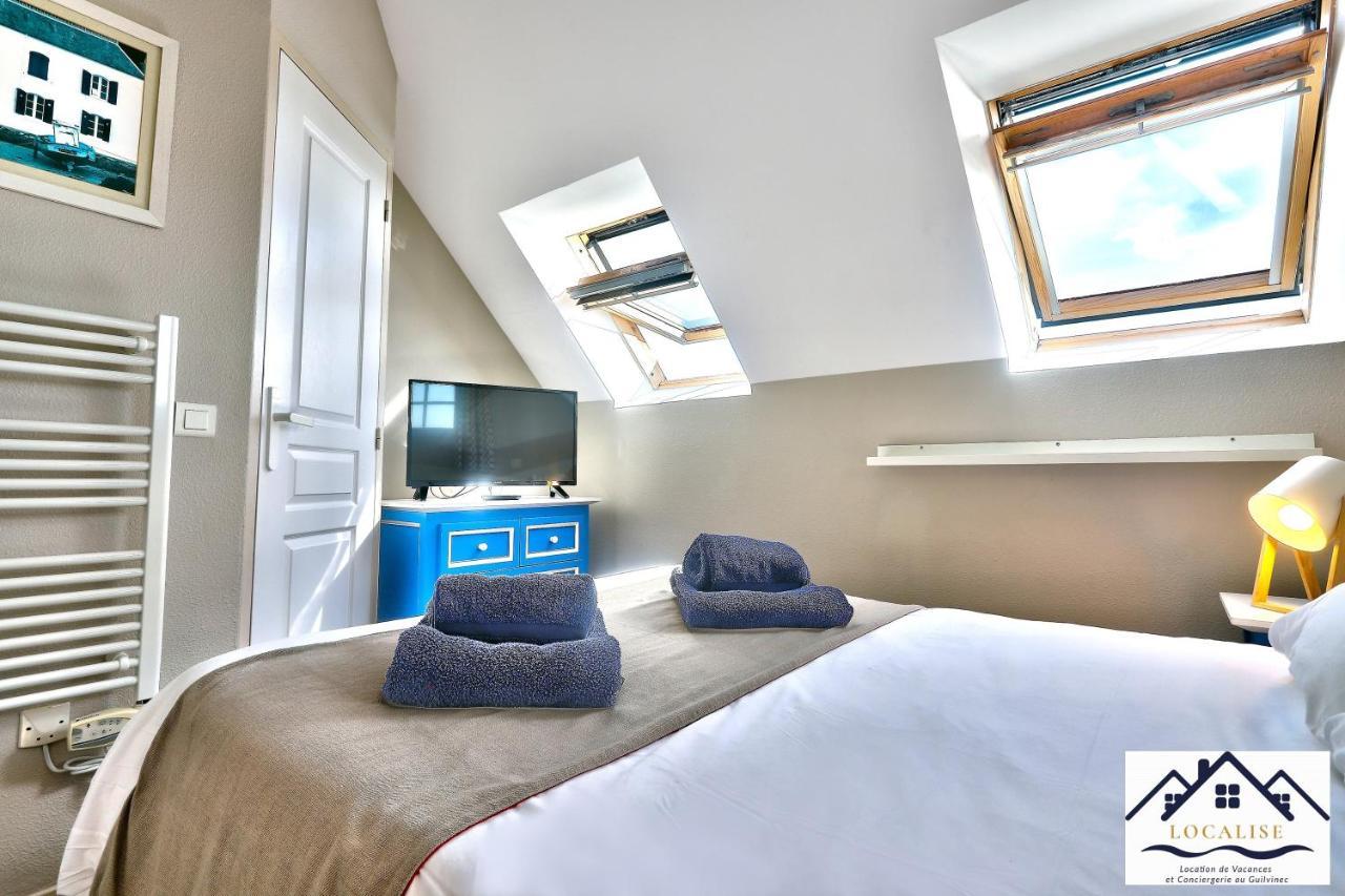 Localise Au Guilvinec - A22 - Belle Vue Sur La Mer, La Piscine Et Le Jardin - Tout A Pied, Plages, Port, Centre, Commerces, Marche - Wifi Inclus - Animaux Bienvenus - Linge De Lit Inclus Εξωτερικό φωτογραφία